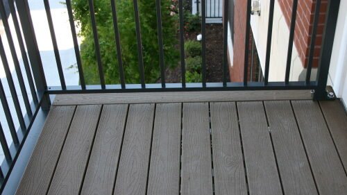 Lame de terrasse en bois balcon metadeck